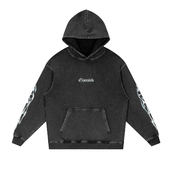 Ghosted Flame Hoodie