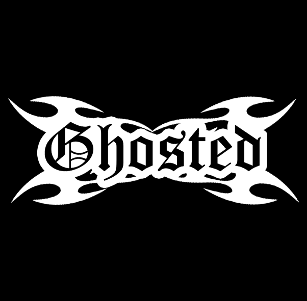 Ghosted Tribal Flame Sticker