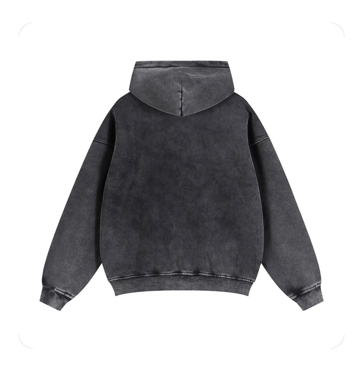 Washed Ghosted Zip Up