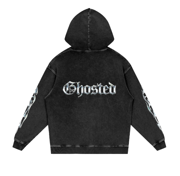 Ghosted Flame Hoodie