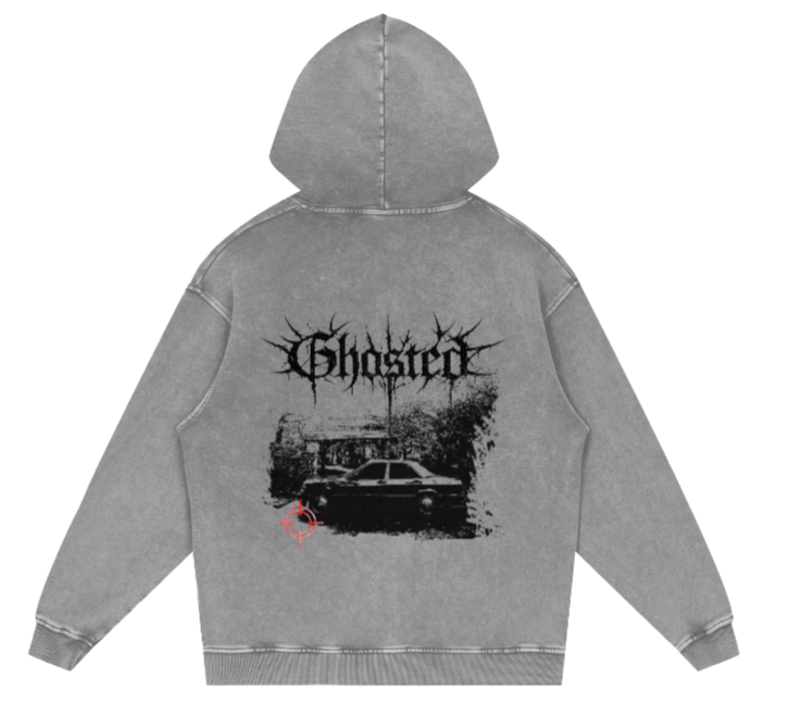 190E Dissolved Print Hoodie
