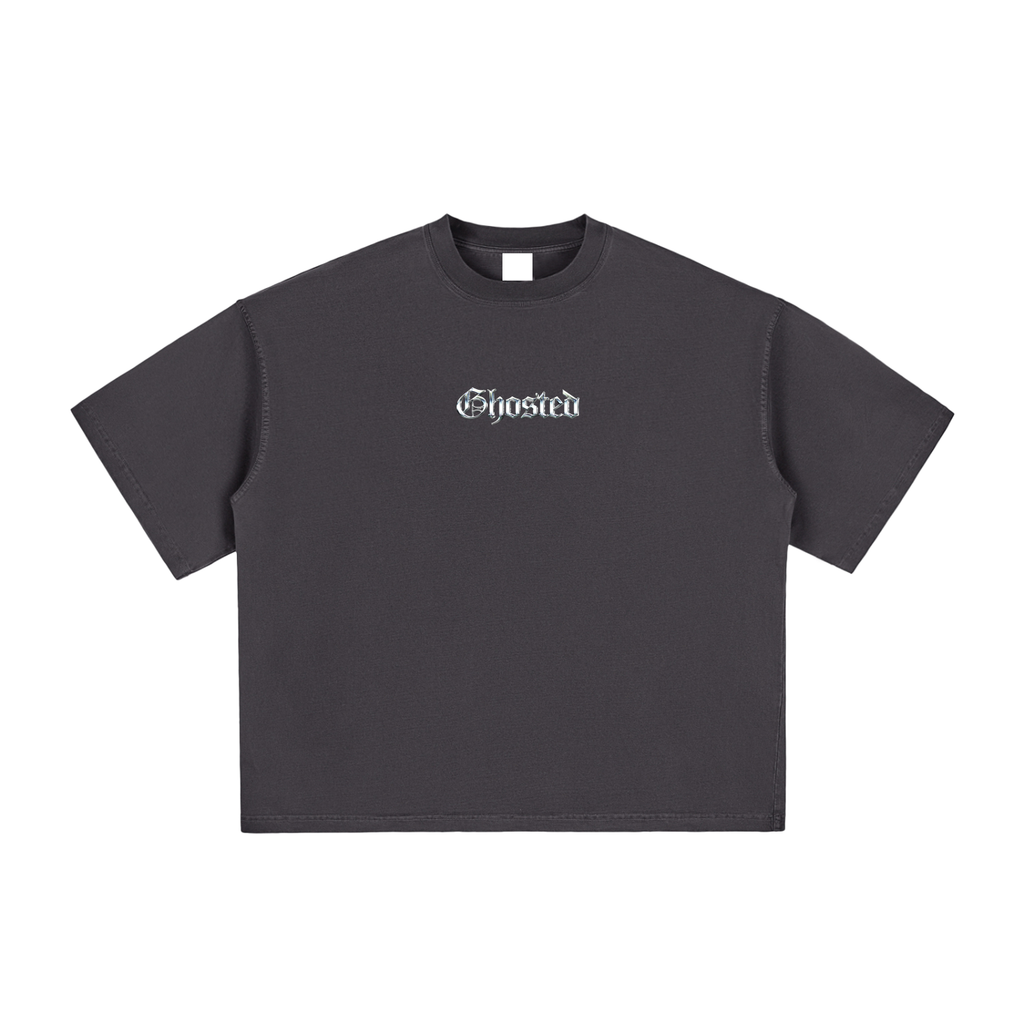 Ghosted Logo Boxy Crop Fit Tee