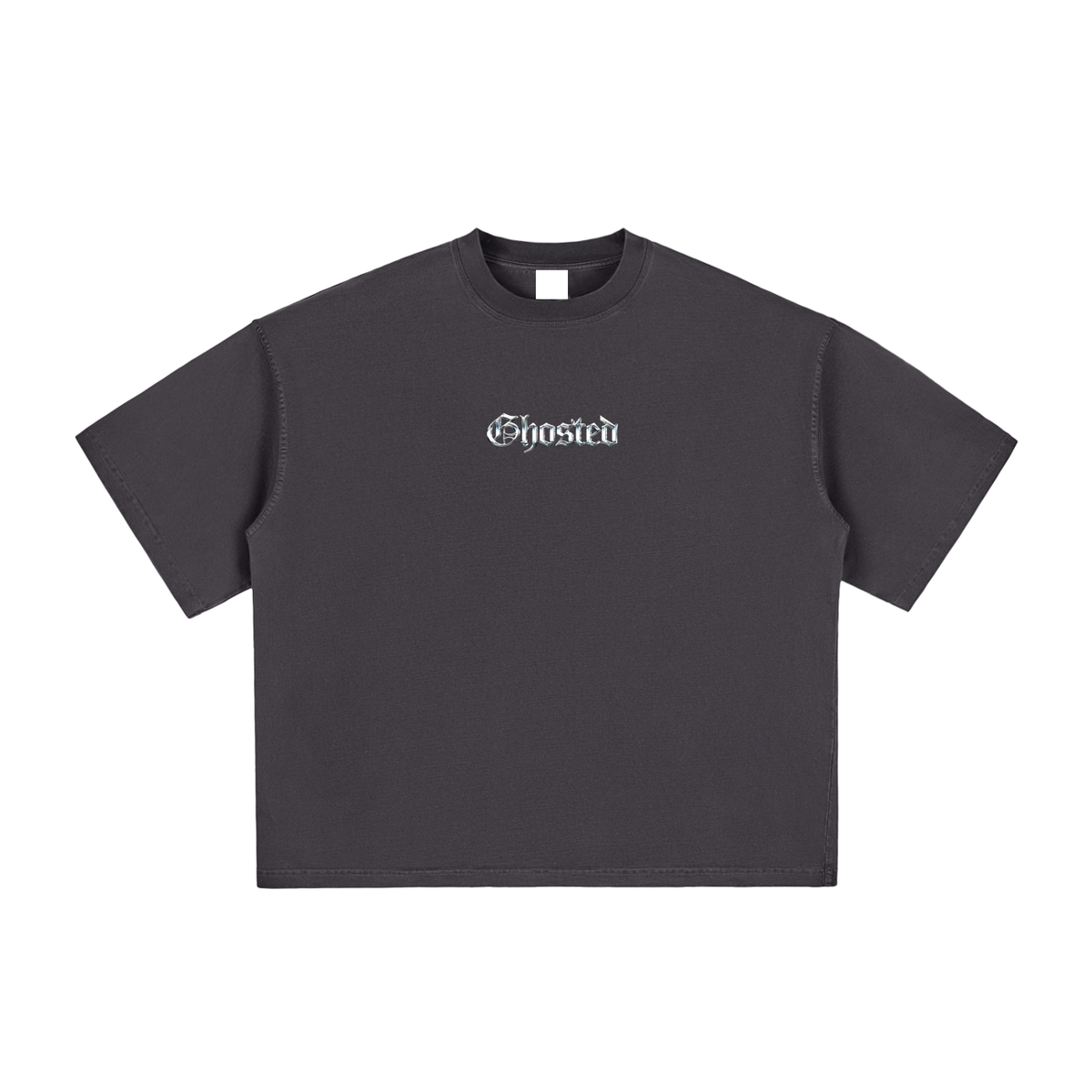 Ghosted Logo Boxy Crop Fit Tee